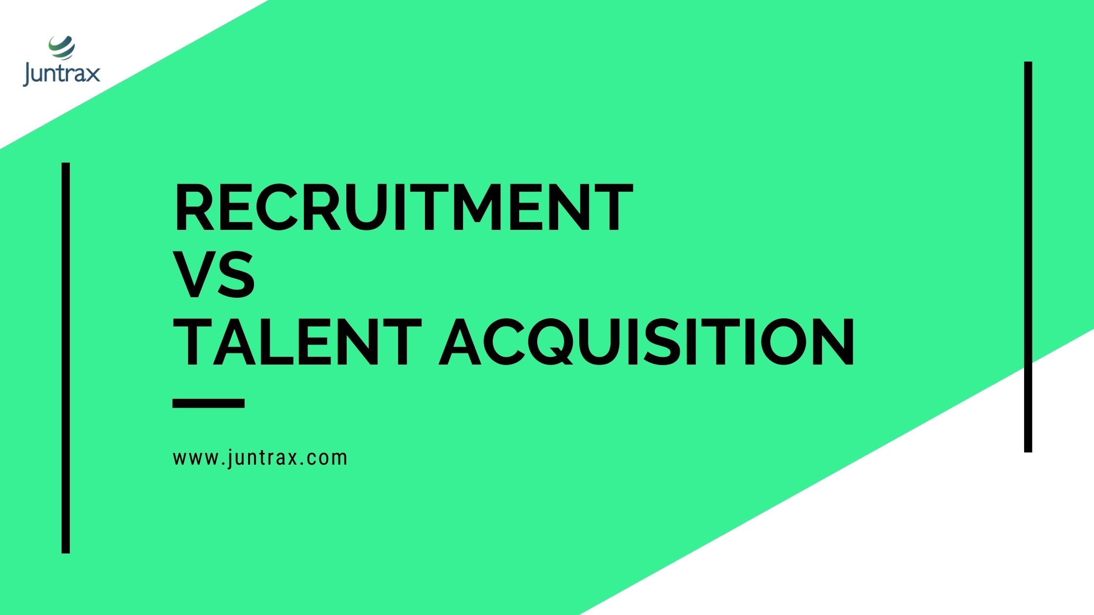 Recruitment VS Talent Acquisition Banner