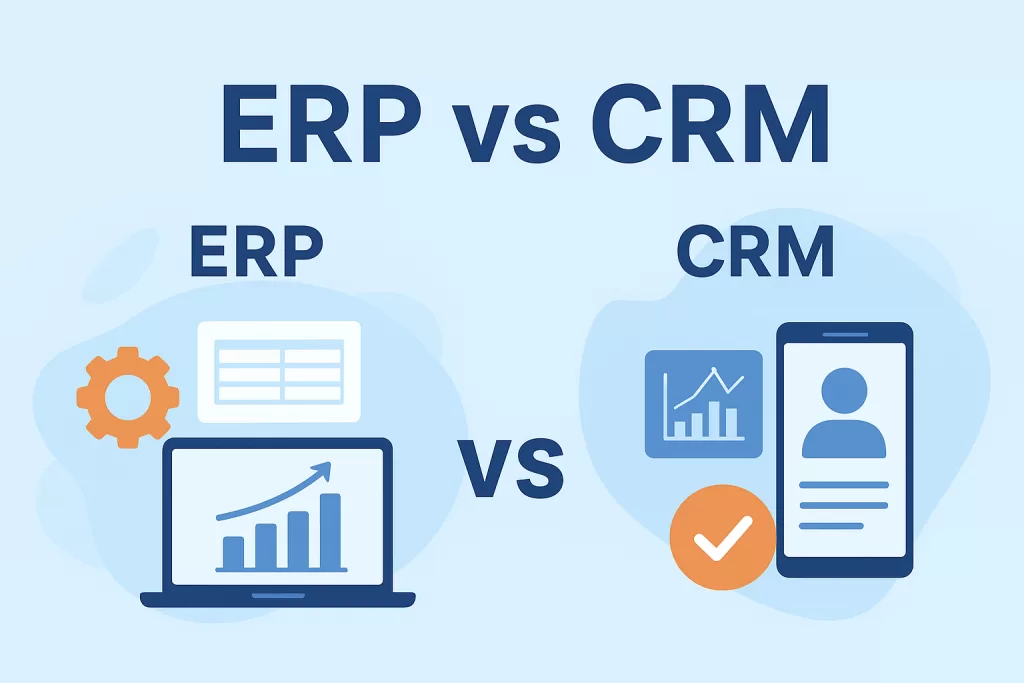 ERP vs CRM: What's the Difference Between ERP and CRM