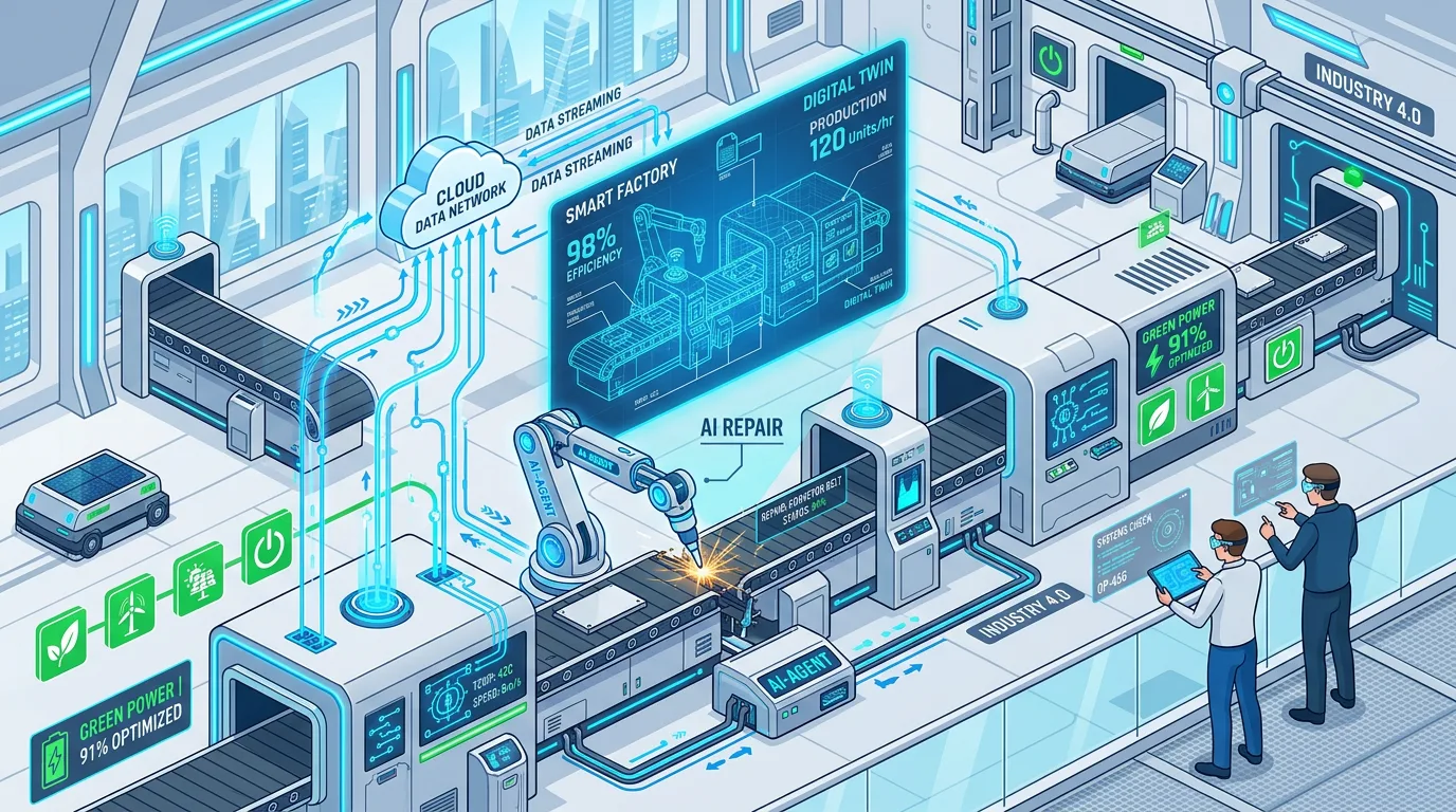 Smart Manufacturing: From Automation to Intelligence