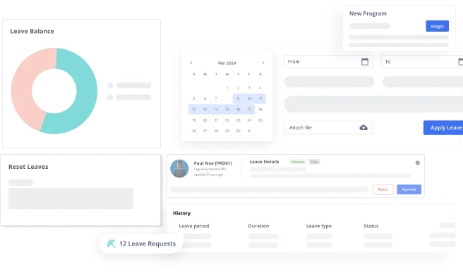 Juntrax HRMS Modules